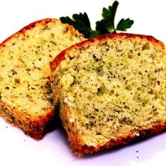 Egg-free Parsley & Cheese Pound Cake A picture of Egg-free Parsley & Cheese Pound Cake.