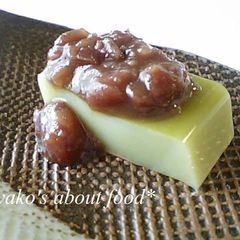 A picture of Matcha Milk Jelly.