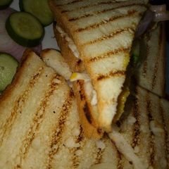 A picture of Chicken grilled sandwich.