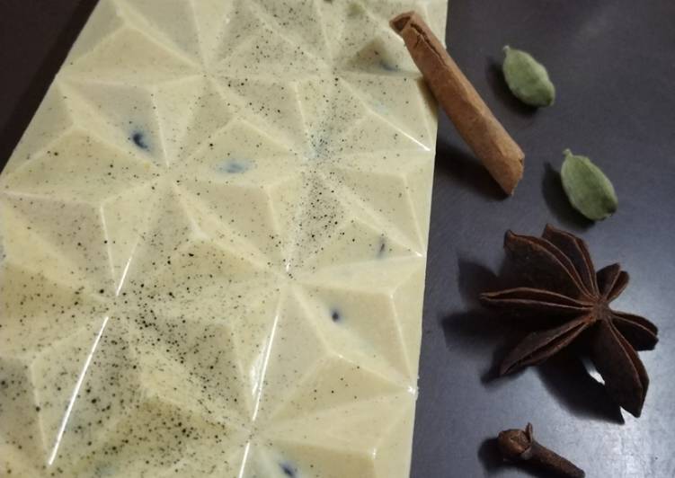 Easiest Way to Prepare Caramelized white chocolate masala chai flavour