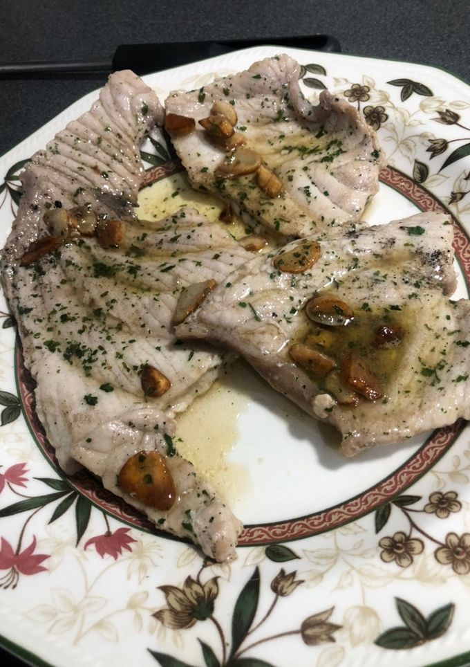 Una foto de Pez espada a la plancha