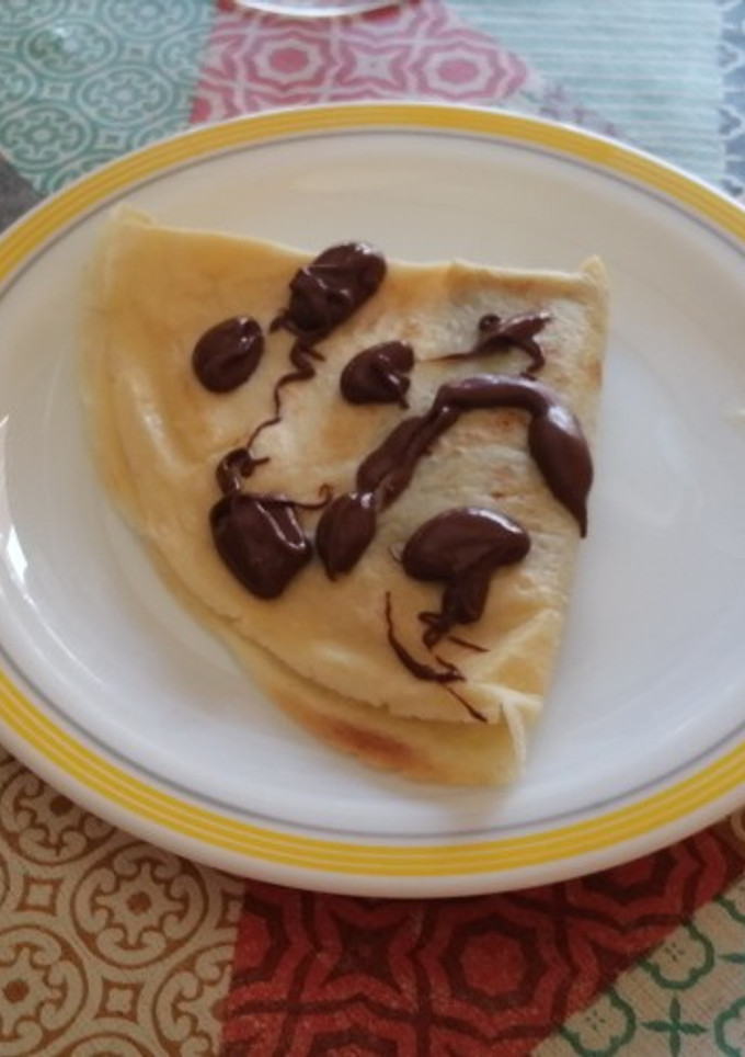 Una foto de Crepes de chocolate 🍪
