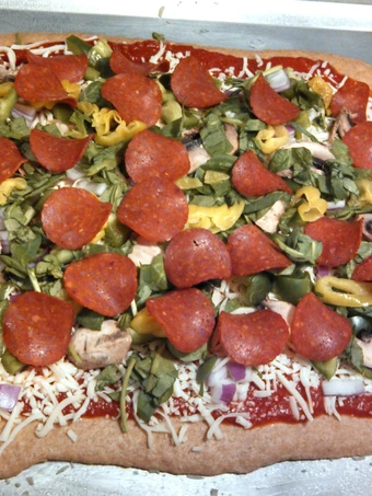 Easy Steps to Prepare Wheat pizza dough the Awesome  You can take Joss in your mouth