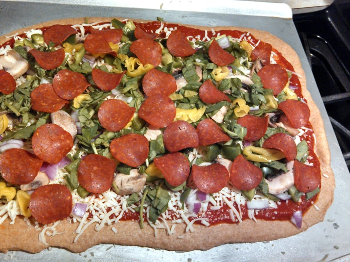 Easy Steps to Prepare Wheat pizza dough the Awesome  You can take Joss in your mouth