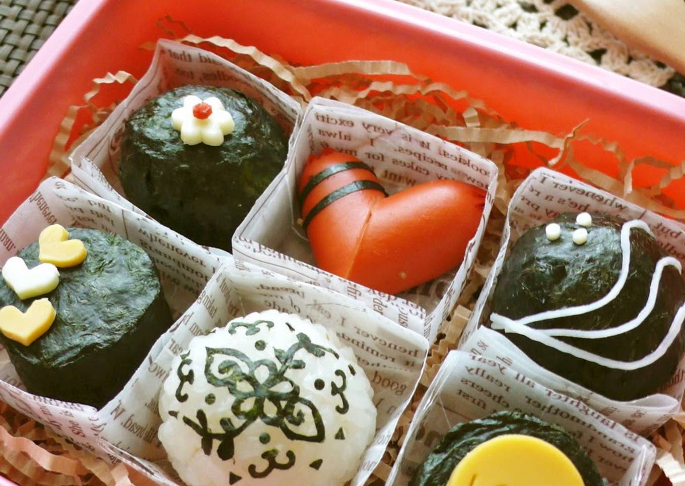Valentine's Day Character Bento!  A Box of Chocolate Bento
