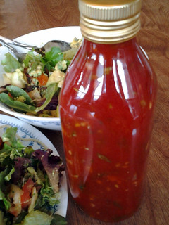 A picture of Grandpa's French Salad Dressing.