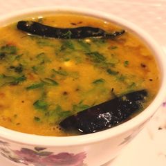 A picture of Dal tadka.