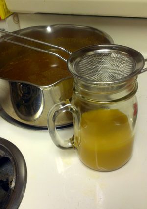 A picture of Turmeric and Ginger Tea.