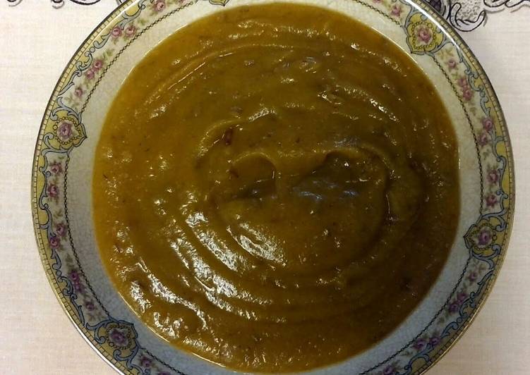 Soup with nothing in it (Vegan)