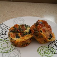 A picture of Healthy mini Quiche - 81 calories.