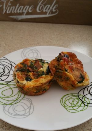 A picture of Healthy mini Quiche - 81 calories.