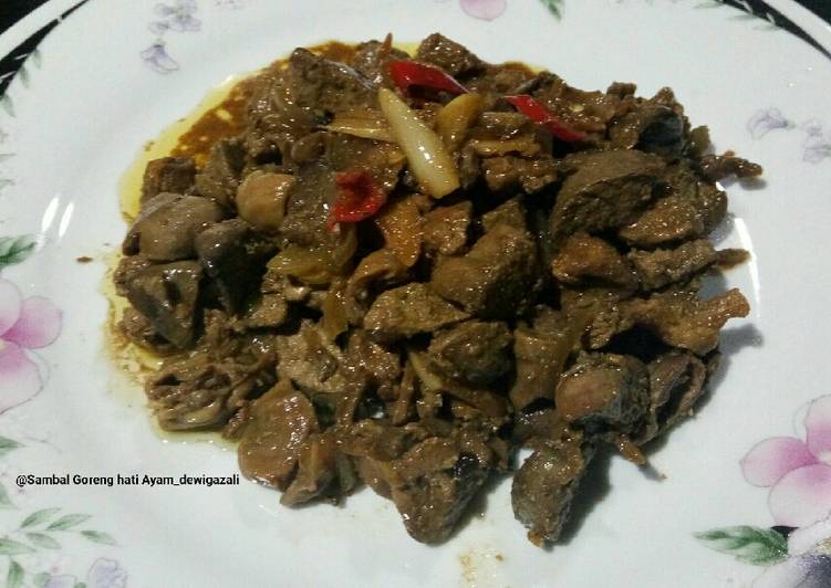  Resep  Sambal Goreng Hati  Ayam  oleh Dewi Ghazali Cookpad