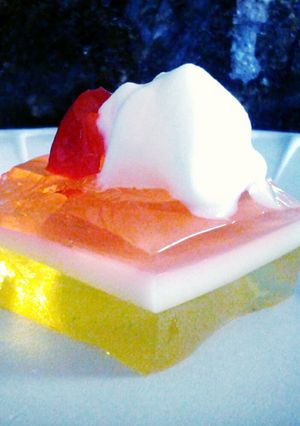 A picture of Hj's Pina Colada Jello.