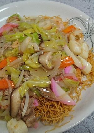 A picture of Nagasaki Sara Udon.