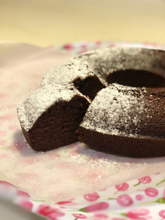 A picture of Guinness Chocolate Cake.