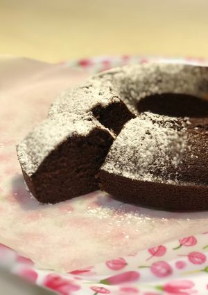 A picture of Guinness Chocolate Cake.