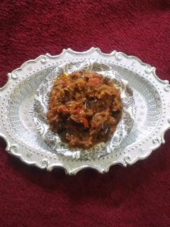 बैंगन की सूखी सब्ज़ी (Baingan ki Sukhi sabzi recipe in hindi) रेसिपी मुख्य फोटो