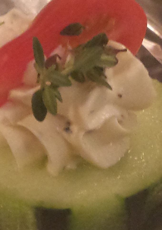 A picture of Cucumber Ranch Cream Cheese Appetizers.