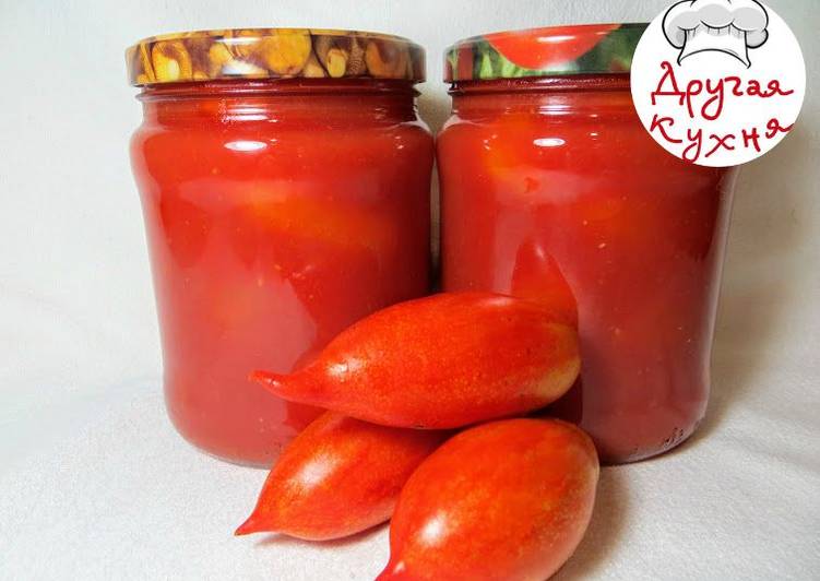 Обалденно вкусные помидоры в собственном соку основное фото рецепта