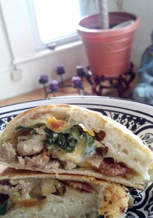 A picture of serious comfort winter savory mini calzones.