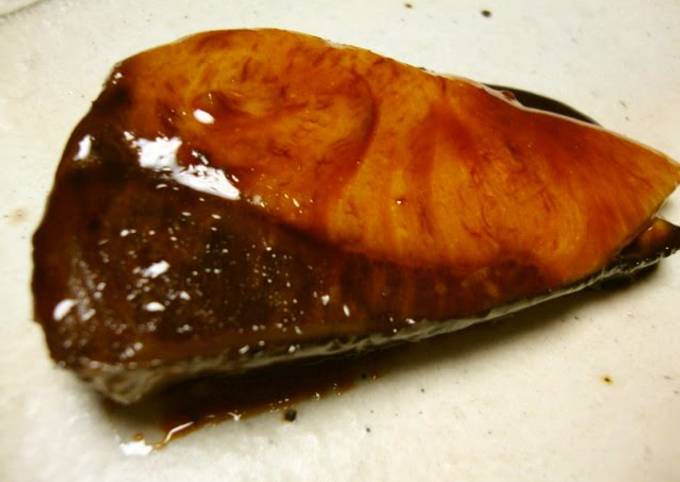 Easiest Way to Make Favorite Amberjack Teriyaki in a Frying Pan