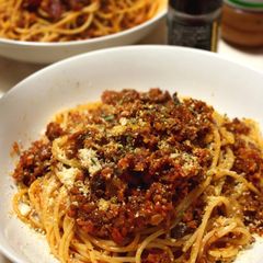 A picture of Bolognese with Boiled Vegetable Flavor.