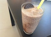 A picture of oreo milkshake