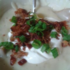 A picture of Loaded Baked Potato Soup.