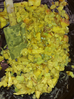 A picture of Chicken Curry Salad.
