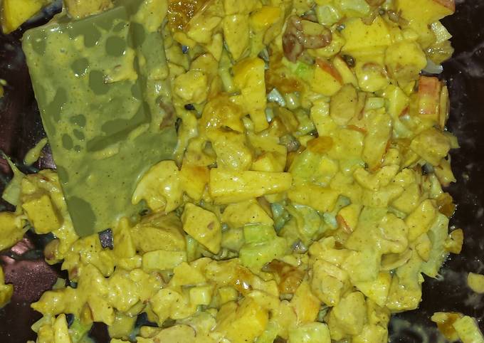 Simple Way to Prepare Quick Chicken Curry Salad
