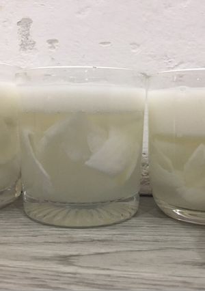 Hình của món Thạch dừa tiêu dao.