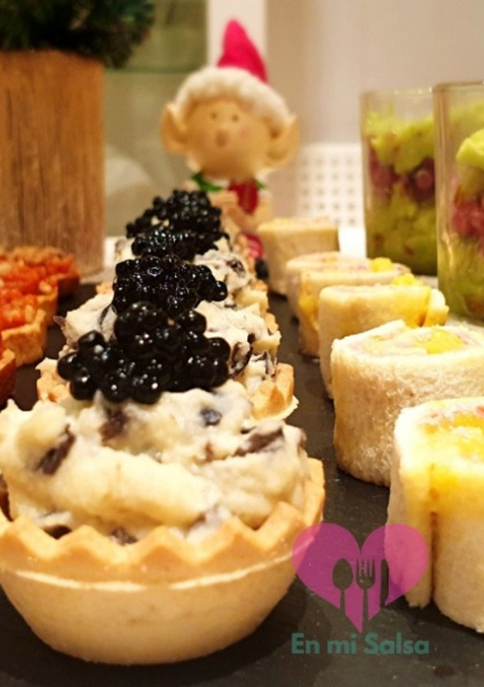 Una foto de 4 Entrantes o aperitivos para Navidad muy fáciles y rápidos