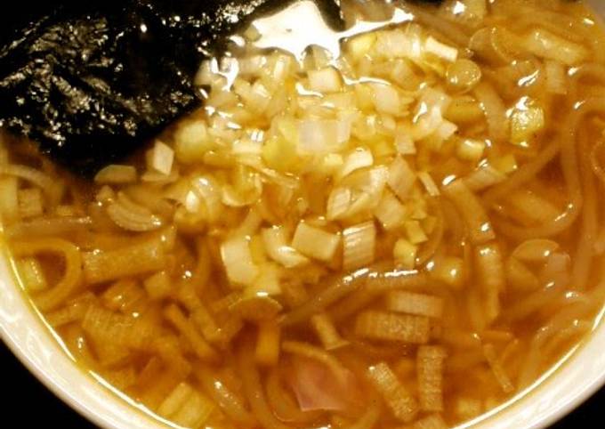 Soy Sauce Ramen with Shirataki Noodles