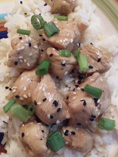 A picture of Honey Lemon Chicken.