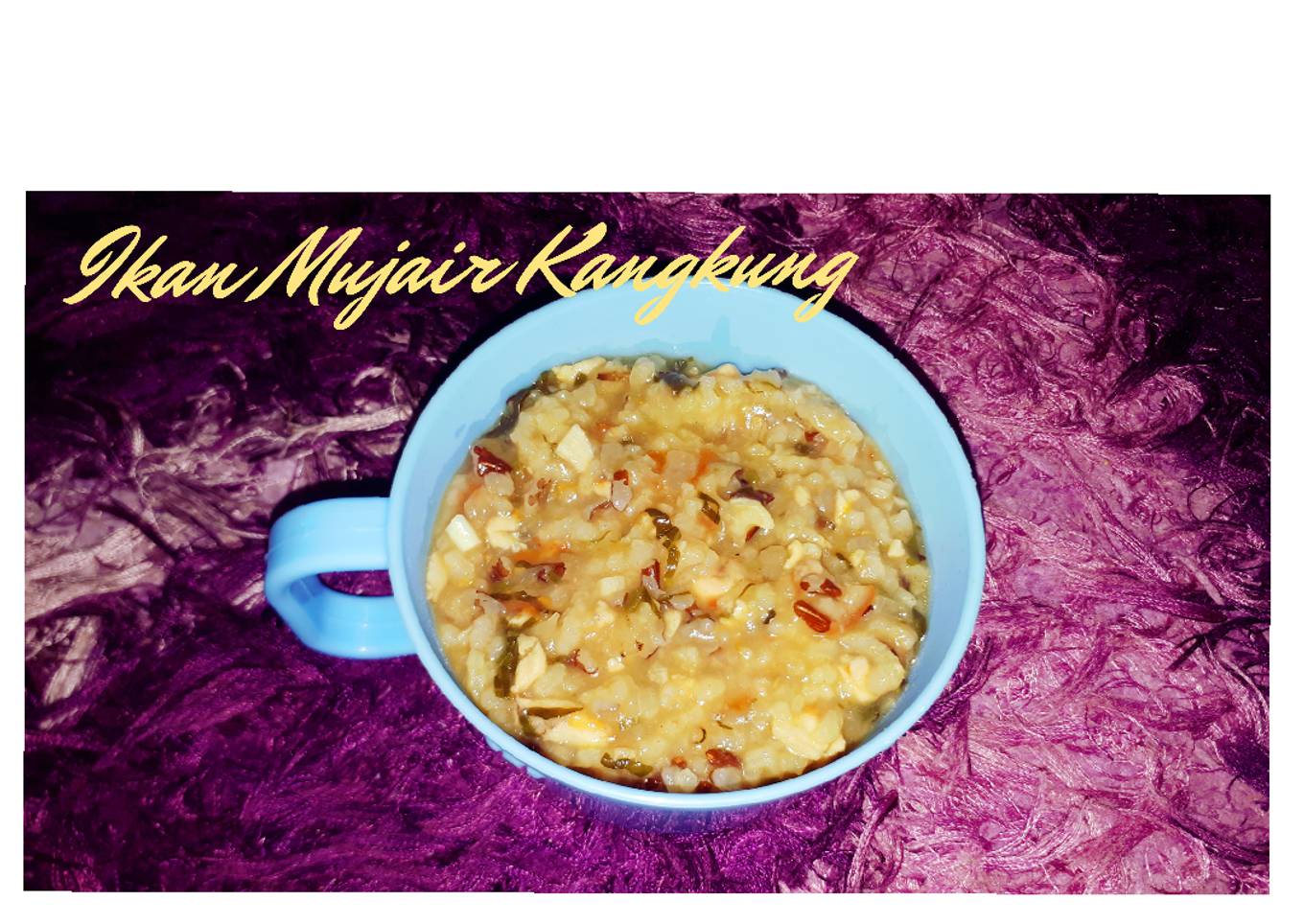 Bubur Tim Ikan Mujair Kangkung : MPASI 8+ bulan