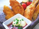 rice flour fish and chips