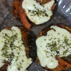 Una foto de Pizza de calabaza