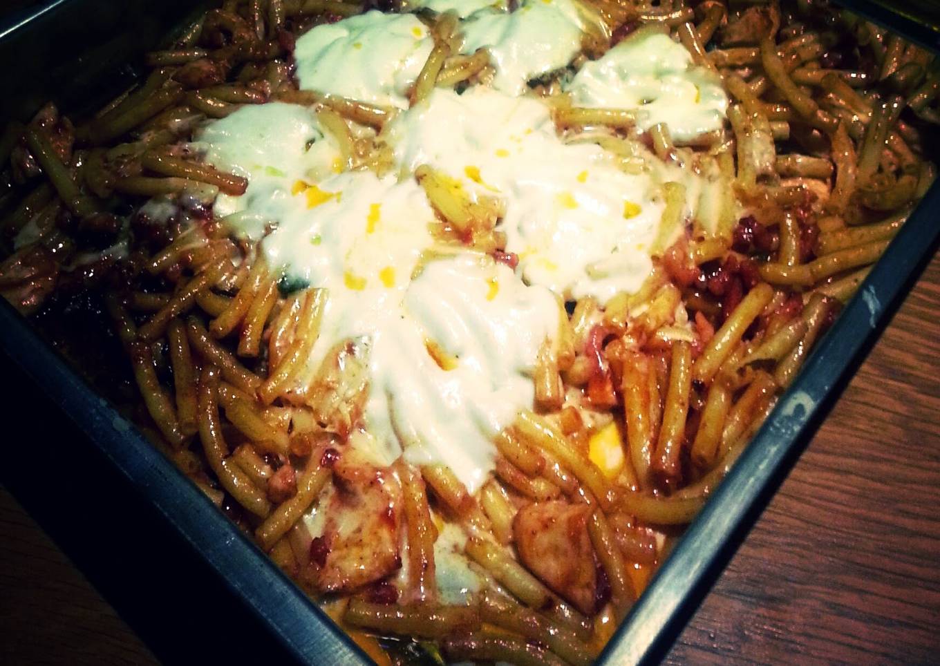 Easy barbeque macaroni