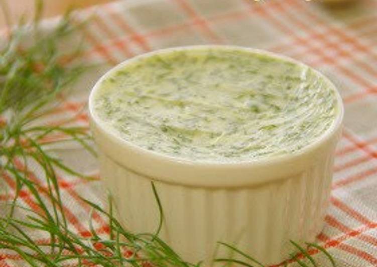 Simple Way to Make Quick Fennel Butter with Fresh Fennel