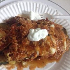 A picture of Turkey sukini lasagna.