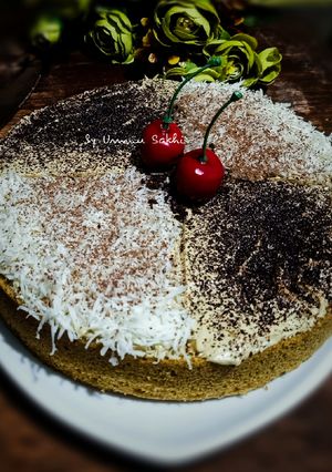 Foto resep Bolu Classic with Mocca Cream (Takaran Sendok) untuk pemula