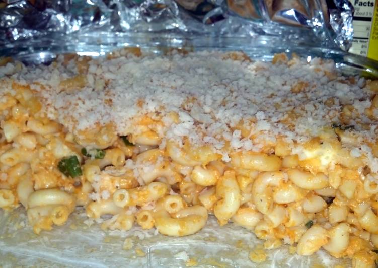 Easiest Way to Make Speedy buffalo chicken mac&amp; cheese