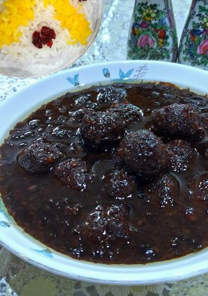 عکسی از دستور انار بیج به روش خودم