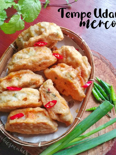 Foto resep (267) Tempe Udang Mercon