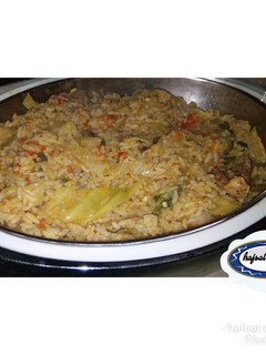 A picture of Vegetables jollof rice.