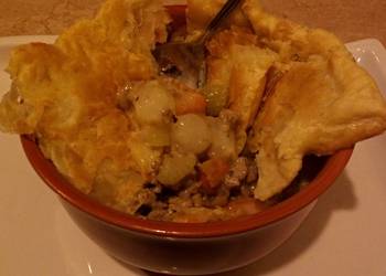Best Recipe Holiday Flavors In A Pot Pie For 2 or 4 People Delicious