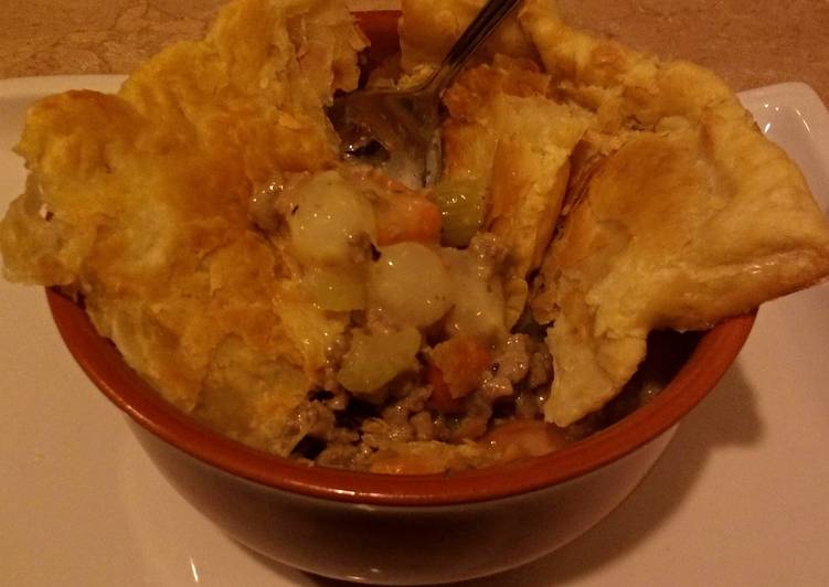Holiday Flavors In A Pot Pie For 2 or 4 People Holiday Flavors In A Pot Pie For 2 or 4 People
