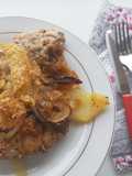 Pollo croccante al forno