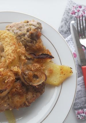 Foto di Pollo croccante al forno