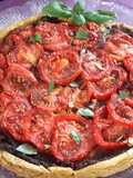 Sig's Olive, Pesto and Tomato Tartlet